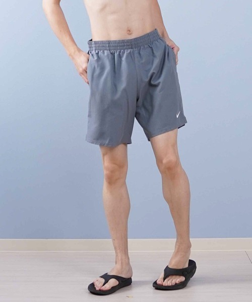 NIKE(ナイキ)の「NIKE/ナイキ 水着/水陸両用/ユーティリティー ヒーロースタイル7ボレーショーツ ショーツ NESSF559(水着・メンズ・ネイビー/パープル/ブラック/ベージュ/ブルーグリーン/スモークグレー/ピンク/ダークオリーブ/イエロー・M/L/2XL/XL/S)」の16枚目の写真