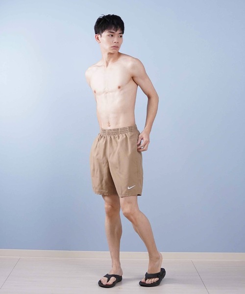 NIKE(ナイキ)の「NIKE/ナイキ 水着 トランクス NESSF559(水着・メンズ・ネイビー/パープル/ブラック/ベージュ/エメラルドブルー/スモークグレー/ピンク/ダークオリーブ/イエロー/ブルーグリーン・M/L/2XL/XL/S)」の16枚目の写真