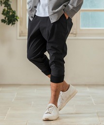 Magine | mp13232- Stretch Nylon Fabric Cropped Pants クロップドジョガーパンツ(その他パンツ)