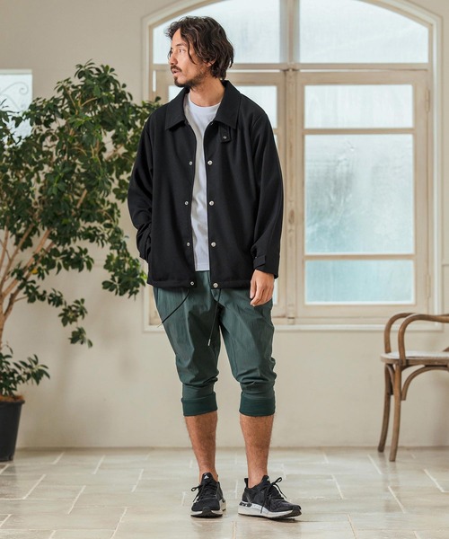 Magine(マージン)の「mp13232- Stretch Nylon Fabric Cropped Pants クロップドジョガーパンツ(その他パンツ・メンズ・チャコール/ブラック/ブルーグリーン・44/46/48)」の19枚目の写真