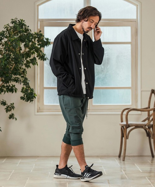Magine(マージン)の「mp13232- Stretch Nylon Fabric Cropped Pants クロップドジョガーパンツ(その他パンツ・メンズ・チャコール/ブラック/ブルーグリーン・44/46/48)」の20枚目の写真