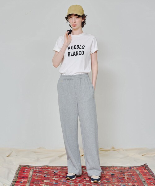 DRESSTERIOR（ドレステリア）の「【スタイリスト福田麻琴さんコラボ】センターシームワイドスウェットパンツ（その他パンツ・レディース・グレー/チャコールグレー・36/38/34）」の5枚目の写真