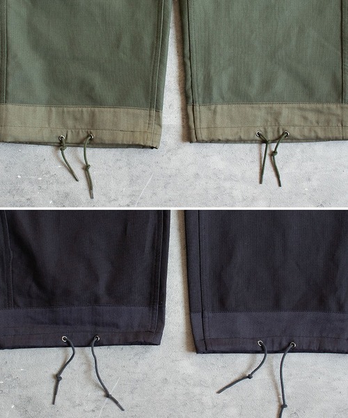 ８(eight)（エイト）の「フランスタイプ NAVY オーバーオール（サロペット/オーバーオール・メンズ・オリーブ/ネイビー・1/3/2）」の7枚目の写真