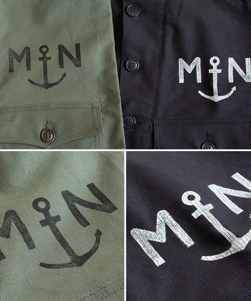 ８(eight)（エイト）の「フランスタイプ NAVY オーバーオール（サロペット/オーバーオール・メンズ・オリーブ/ネイビー・1/3/2）」の8枚目の写真