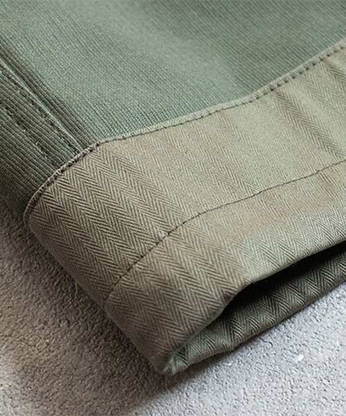 ８(eight)（エイト）の「フランスタイプ NAVY オーバーオール（サロペット/オーバーオール・メンズ・オリーブ/ネイビー・1/3/2）」の11枚目の写真