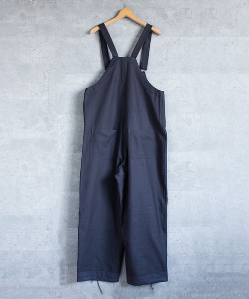 ８(eight)（エイト）の「フランスタイプ NAVY オーバーオール（サロペット/オーバーオール・メンズ・オリーブ/ネイビー・1/3/2）」の3枚目の写真