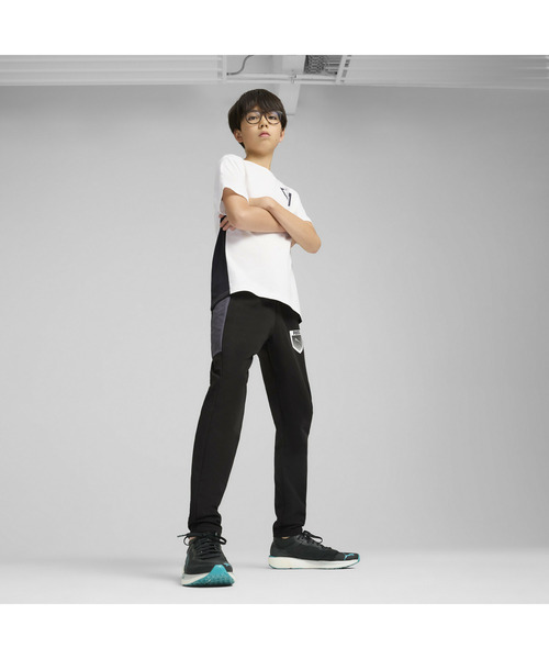 PUMA（プーマ）の「PUMA プーマ ボーイズ アクティブ スポーツ グラフィック パンツ 120-160cm（その他パンツ・キッズ・ブラック/グリーン系その他・160/120/150/140/130）」の4枚目の写真
