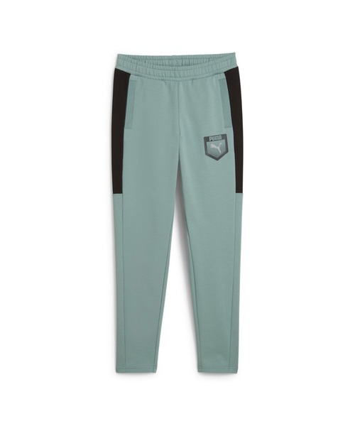 PUMA（プーマ）の「PUMA プーマ ボーイズ アクティブ スポーツ グラフィック パンツ 120-160cm（その他パンツ・キッズ・ブラック/グリーン系その他・160/120/150/140/130）」の2枚目の写真