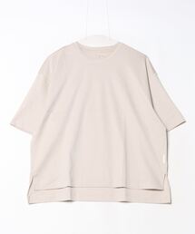ティゴラ TIGORA UVカットシルキーコットンオーバーサイズTシャツ
