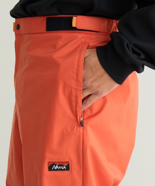NANGA(ナンガ)の「AT 3L WEATHER SHEILD PT / AT 3L ウェザー シールド パンツ(その他パンツ・メンズ・ブラック/グレー/オレンジ・S/M/L/XL)」の12枚目の写真