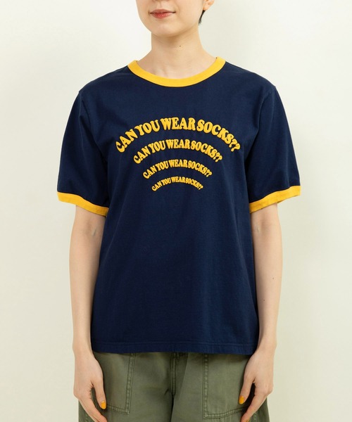 シークレットガール半袖Tシャツ 2カラー UNISEX セール】 【CIT LUXURY/チットラグジュアリー】 ワイドカラー