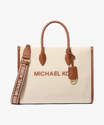 ちいリンダ✨️ MICHAEL KORS ハンドバッグ ブラウン マイケルコース