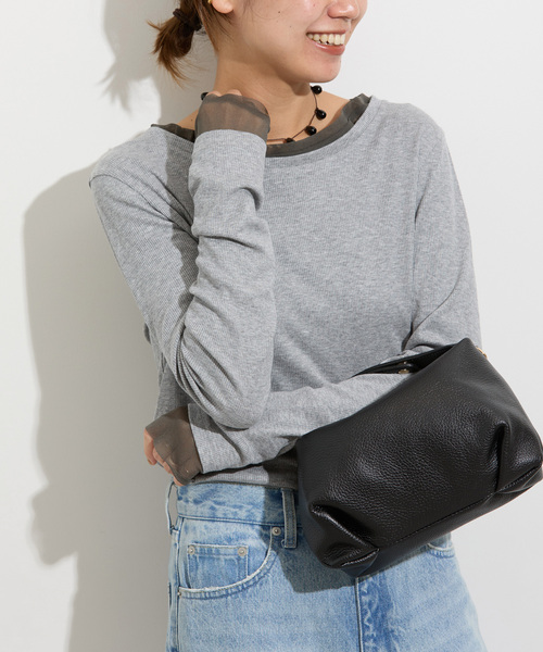 追加2/2枚セット》3WAYチュールレイヤード T（Tシャツ