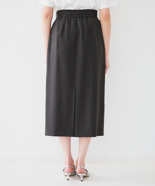 UNTITLED（アンタイトル）の「【接触冷感/UV/セットアップ可能】ライトウェイト ナロースカート（スカート・レディース・ベージュ/ブラック/チャコールグレー・00/01/02/03/04/42/44/46/48/50）」の19枚目の写真