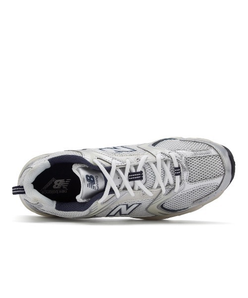 Kinetics(キネティクス)の「New Balance 530(ニューバランス MR530)(スニーカー・メンズ・ホワイト系1/シルバー系/ホワイト系2・24cm/23.5cm/25cm/24.5cm/23cm/26cm/26.5cm/27cm/28.5cm/29cm/25.5cm/27.5cm/28cm)」の12枚目の写真