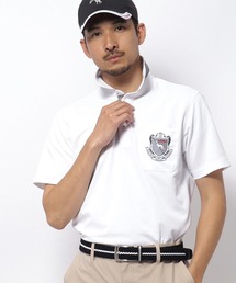 adabat（アダバット）の「吸水速乾 ドライポケットエンブレムポロシャツ（ポロシャツ）」