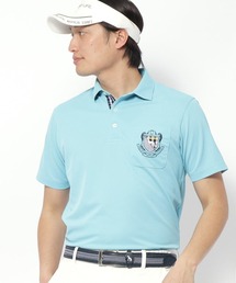 adabat（アダバット）の「吸水速乾 ドライポケットエンブレムポロシャツ（ポロシャツ）」