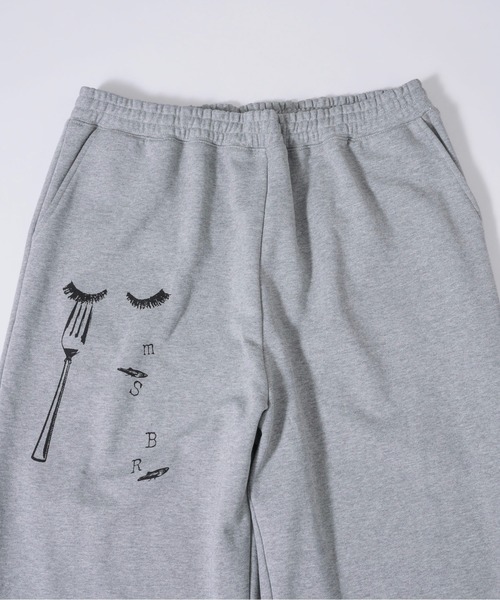 musubore(ムスボレ)の「buggy print sweat PT / プリントスエットパンツ(スウェットパンツ・レディース・ピンク/グレー・1/0)」の16枚目の写真