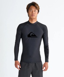 Quiksilver（クイックシルバー）の「ALL TIME LR YOUTH/クイックシルバー長袖ラッシュガード(水着)（ラッシュガード）」