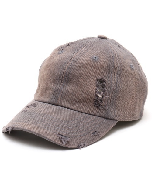 atmos pink(アトモスピンク)の「atmos pink Vintage Crushed Cap / アトモス ピンク ヴィンテージ クラッシュ キャップ(キャップ・レディース・グレー/ネイビー/ベージュ・FREE)」の2枚目の写真