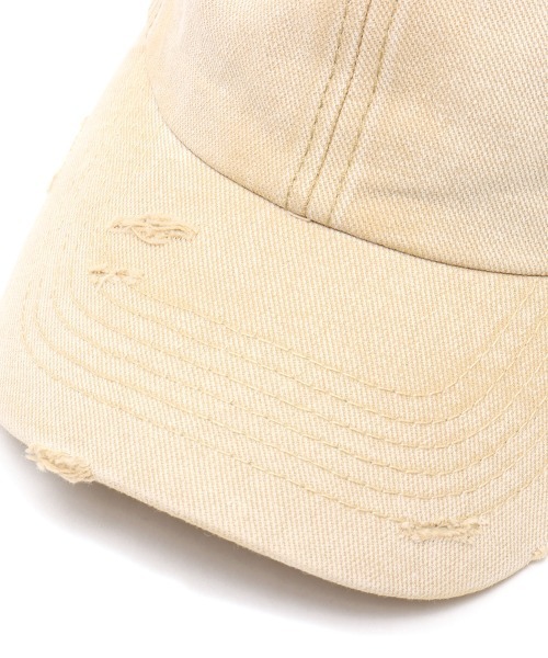 atmos pink(アトモスピンク)の「atmos pink Vintage Crushed Cap / アトモス ピンク ヴィンテージ クラッシュ キャップ(キャップ・レディース・グレー/ネイビー/ベージュ・FREE)」の16枚目の写真