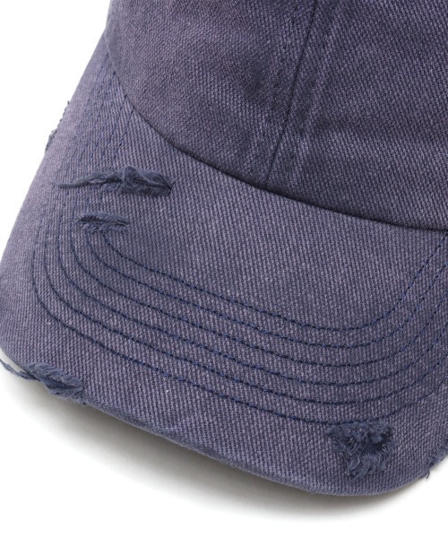 atmos pink(アトモスピンク)の「atmos pink Vintage Crushed Cap / アトモス ピンク ヴィンテージ クラッシュ キャップ(キャップ・レディース・グレー/ネイビー/ベージュ・FREE)」の4枚目の写真