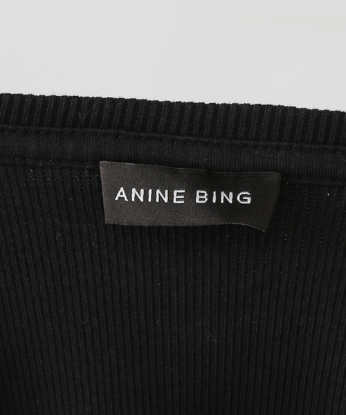 Anine Bing(アニー ビング)の「*【ANINE BING/アニン ビン】ALESSIA TEE(Tシャツ/カットソー・レディース・ブラック・FREE)」の16枚目の写真