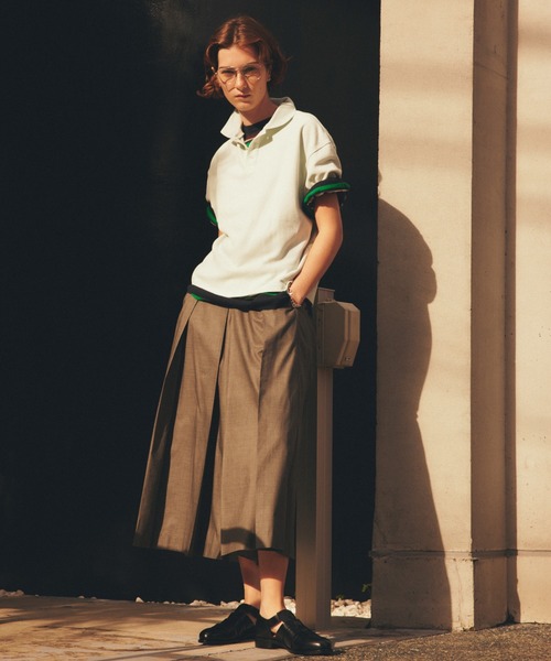 THE SHINZONE(ザ シンゾーン)の「THE SHINZONE/シンゾーン ボックスプリーツスカート BOX PLEATS SKIRT 25MMSSK01(スカート・レディース・ブラック/チャコールグレー・36)」の17枚目の写真