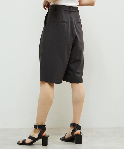 SOFFITTO(ソフィット)の「多機能ストレッチ素材麻混ショート丈パンツ(その他パンツ・レディース・ライトカーキ/チャコールグレー/ブラック・M/S)」の21枚目の写真
