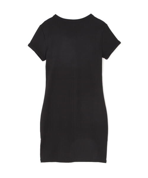 Calvin Klein(カルバン・クライン)の「Calvin Klein(カルバンクライン)ショートスリーブカットソーワンピース(ワンピース・レディース・ブラック・S)」の6枚目の写真