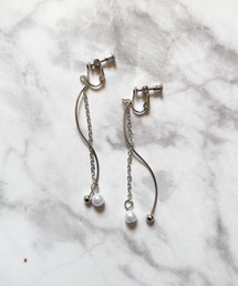 YU-KA:スウィングパールイヤリング swing Perl earring