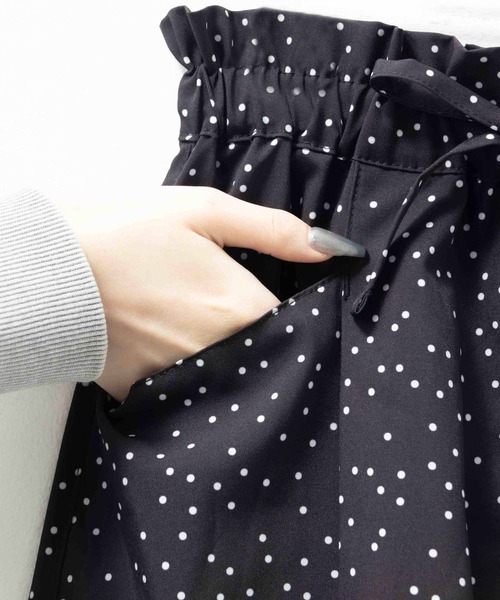 NAVY(ネイビー)の「【冷感・ドライ・UVカット】NAVY SARARI キュロット ショートパンツ(その他パンツ・キッズ・サックスブルー/ブラック系その他/ミント/ラベンダー・120/130/140/150/160)」の14枚目の写真