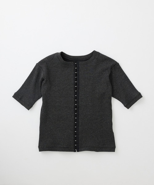 M TO R（ムウトアール）の「HOCK THERMAL 5/S TOPS（Tシャツ/カットソー・レディース・ライトグレー/イエロー/ブラック・38/40）」の20枚目の写真