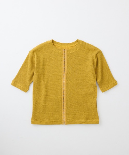 M TO R（ムウトアール）の「HOCK THERMAL 5/S TOPS（Tシャツ/カットソー・レディース・ライトグレー/イエロー/ブラック・38/40）」の19枚目の写真