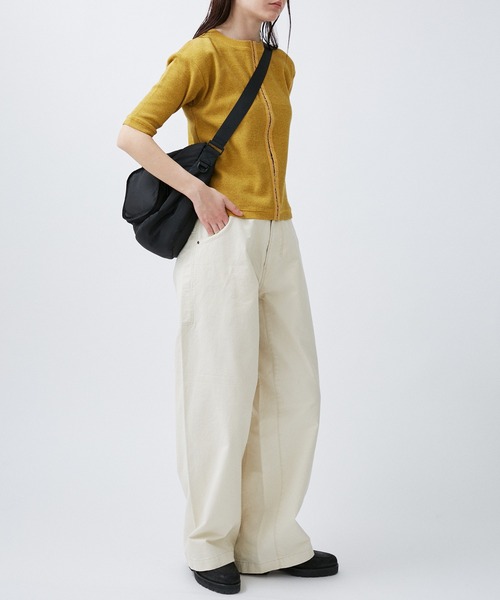 M TO R（ムウトアール）の「HOCK THERMAL 5/S TOPS（Tシャツ/カットソー・レディース・ライトグレー/イエロー/ブラック・38/40）」の18枚目の写真