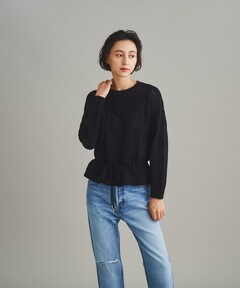 セール】フローラル刺繍トップ（ニット/セーター）｜GRACE CONTINENTAL