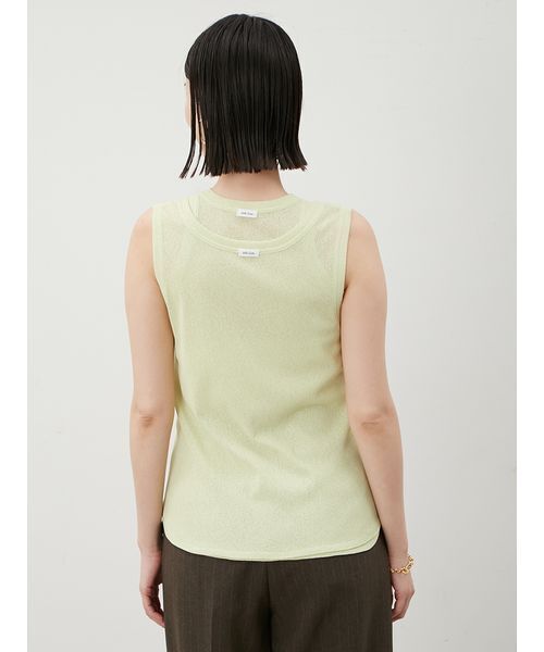tシャツ イージーケアタンクレイヤードカットトップス レディース イージーケアタンクレイヤードカットトップス（Tシャツ