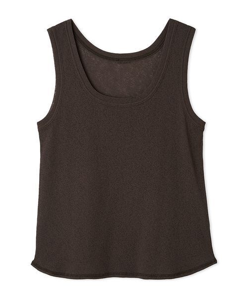 tシャツ イージーケアタンクレイヤードカットトップス レディース イージーケアタンクレイヤードカットトップス(タンクトップ