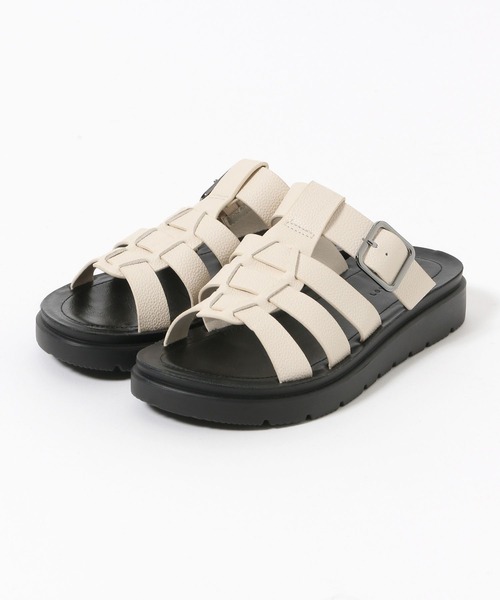 LOWRYS FARM(ローリーズファーム)の「カンドウフィットグルカ 283656(サンダル・レディース・シルバー/アイボリー/ブラック・MEDIUM/LARGE)」の12枚目の写真