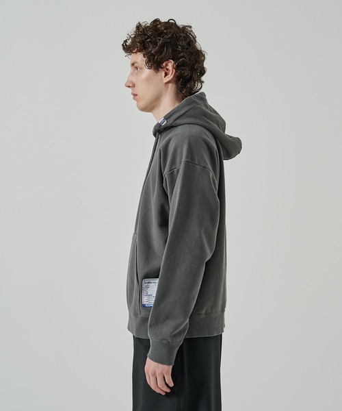 MIHARAYASUHIRO（ミハラヤスヒロ）の「【MIHARAYASUHIRO/ミハラヤスヒロ】HOODED PULLOVER（パーカー・メンズ・ホワイト/ダークグレー/ブラック/ライトグレー・48/46/44/50）」の11枚目の写真