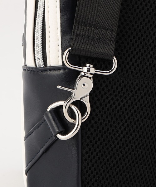 NICOLE CLUB FOR MEN（ニコルクラブフォーメン）の「Admiral別注ボディーバッグ（ボディバッグ/ウエストポーチ・メンズ・ブラック/カーキ/ネイビー/カモフラージュ/ホワイト系・FREE）」の12枚目の写真