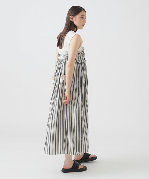 B:MING by BEAMS（ビーミングバイビームス）の「インド ストライプ キャミ ワンピース（S～M）（ワンピース・レディース・その他1/スミクロ/その他・MEDIUM/SMALL）」の17枚目の写真