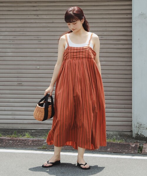 ワンピース　m sama M1378 21OEワッフルワンピース(M スミクロ): ワンピース - RNA