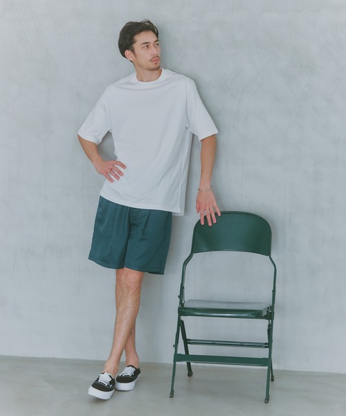 NewAnce(ニュアンス)の「【NewAnce】Crew Neck Tee / クルーネックTee(Tシャツ/カットソー・メンズ・ホワイト/ブラック/ネイビー・M/L)」の9枚目の写真