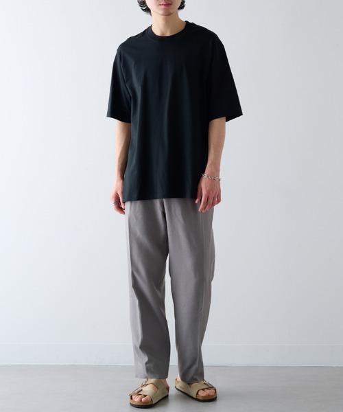 NewAnce(ニュアンス)の「【NewAnce】Crew Neck Tee / クルーネックTee(Tシャツ/カットソー・メンズ・ホワイト/ブラック/ネイビー・M/L)」の18枚目の写真