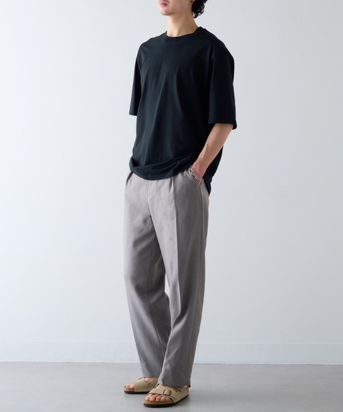 NewAnce(ニュアンス)の「【NewAnce】Crew Neck Tee / クルーネックTee(Tシャツ/カットソー・メンズ・ホワイト/ブラック/ネイビー・M/L)」の19枚目の写真