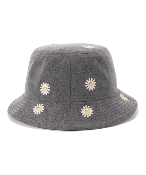 NEW ERA(ニューエラ)の「ニューエラキャップ BUCKET-01 花柄 ONSPOTZ別注(ハット・メンズ・ブラック・S/M/M/L/L/XL)」の7枚目の写真