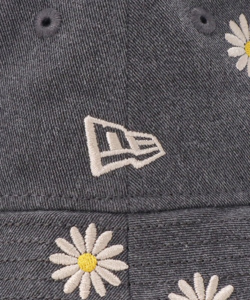 NEW ERA(ニューエラ)の「ニューエラキャップ BUCKET-01 花柄 ONSPOTZ別注(ハット・メンズ・ブラック・S/M/M/L/L/XL)」の10枚目の写真