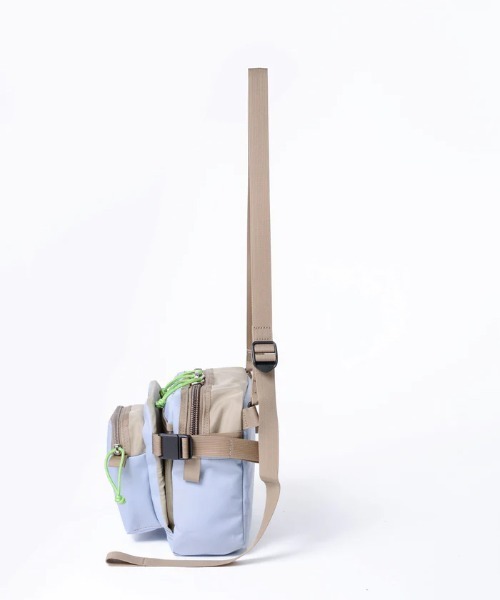 master-piece（マスターピース）の「【master-piece /マスターピース】 HugSack Square Shoulder Bag（ショルダーバッグ・メンズ・ブラック/サックスブルー/グレー・FREE）」の22枚目の写真