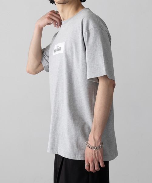 WILD THINGS(ワイルドシングス)の「【WILD THINGS】BOX LOGO TEE ロゴ半袖Tシャツ WT25069K(Tシャツ/カットソー・メンズ・ホワイト/ブラック/グレー・M/L/XL)」の19枚目の写真